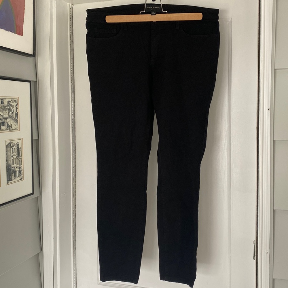 Banana Republic Sloan Pant Size 10 Black